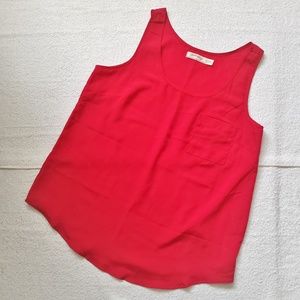 Faded Glory Red Tank Size 8-10